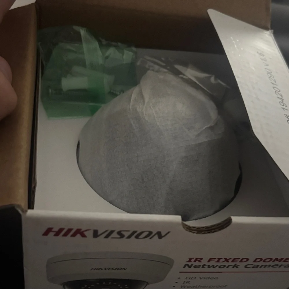 Hikvision Gray IR Dome Network Camera